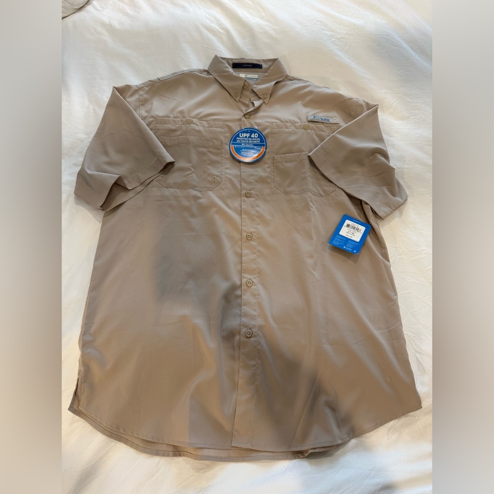 Columbia fishing shirt